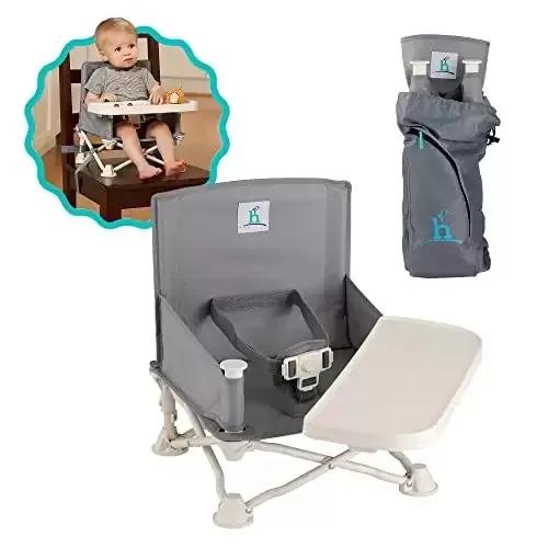 Travel Booster Seat with Tray