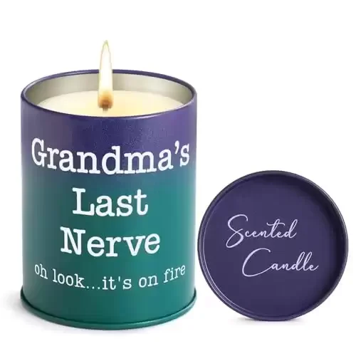Funny Grandmother's Last Nerve Scented Candle