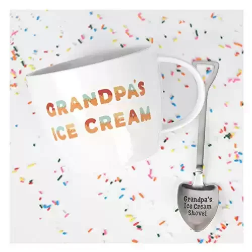 Grandpa’s Ice Cream Bowl and Shovel