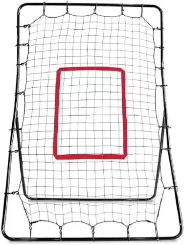 Baseball and Softball Pitching Net and Rebounder
