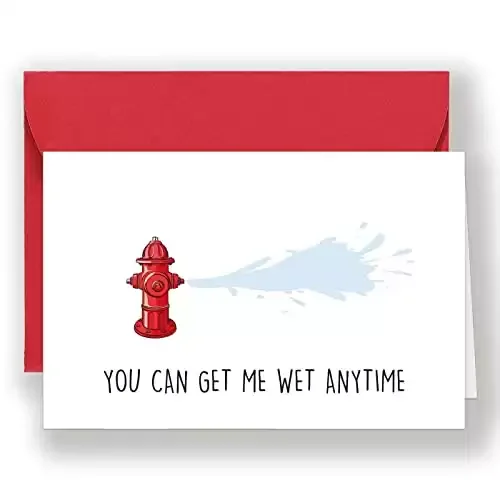 Funny Fire Fighter Card