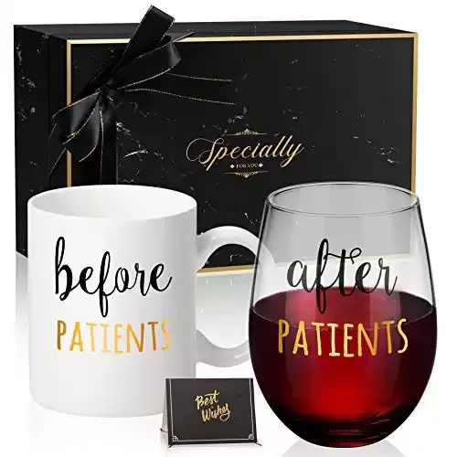Funny Coffee Mug and Wine Glass Set