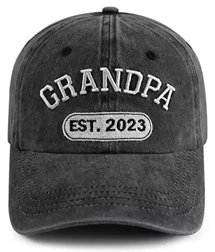 New Grandpa Adjustable Hat