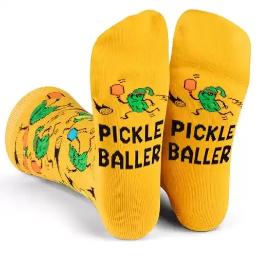 Pickleballer Novelty Socks
