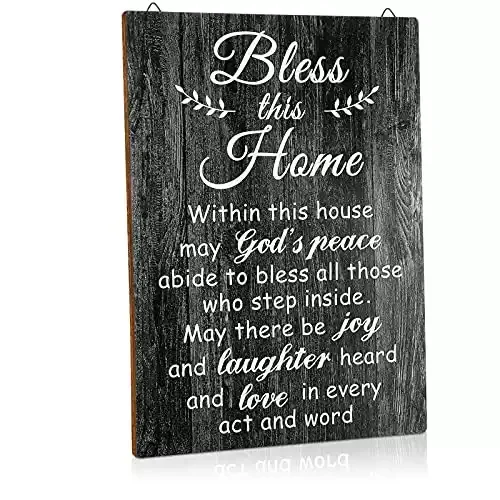 House Blessing Plaque Sign