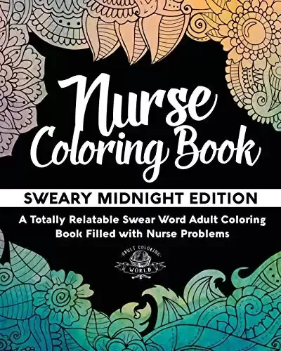 Sweary Nurse Coloring Book